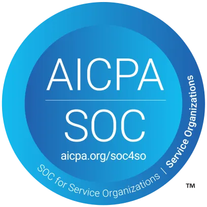 AICPA SOC 2 badge